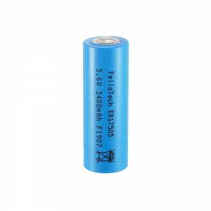 3.6 v 3400 mah una batteria primaria al litio er17505