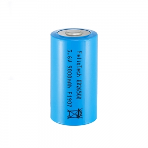 Batteria al litio lisocl2 er26500 da 3,6v 9000mah c
