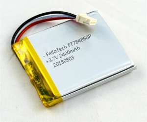 Batterie ai polimeri di litio da 3,7 V 2400 mAh ft784860p