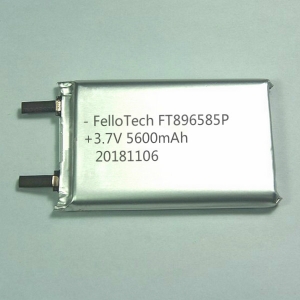 3.7 v 5600 mAh batterie ai polimeri di litio ft896585p