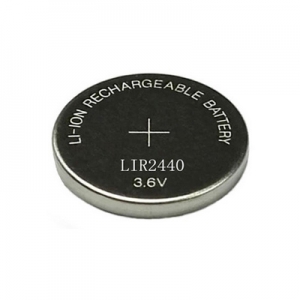 lir2440 pila a bottone ricaricabile agli ioni di litio