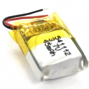alta qualità 541112 batteria ai polimeri agli ioni di litio 3.7 v 45mah per prodotti digitali