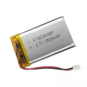 Batteria al litio polimero 3.7v 950mah ft803048p