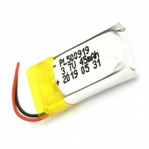 3.7v 45mah piccola batteria lipo ft500919p per cuffie