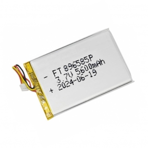 3.7 v 5600 mAh batterie ai polimeri di litio ft896585p