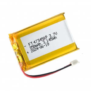 Batterie ai polimeri di litio da 3,7 V 850 mAh ft473450p