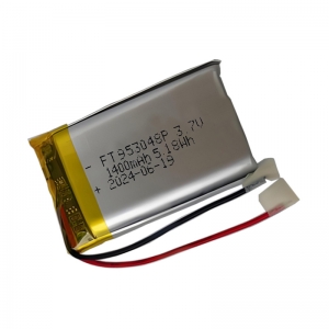 3.7 v 1400 mAh batterie ai polimeri di litio ft953048p