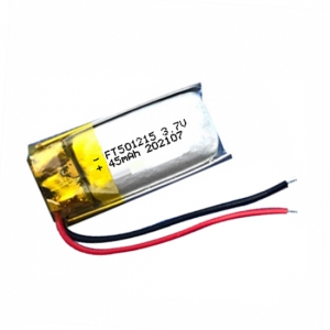 Batteria per lettore bluetooth polimero di litio 3,7 v ft501215p